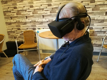 Staff at a Dundee care home are gearing up for a charity skydive to raise money for high-tech virtual reality (VR) equipment for its residents.